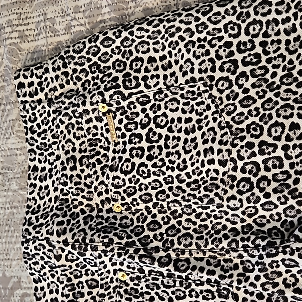 NWOT Michael Kors Cheetah Print Jeggings - Picture 11 of 13